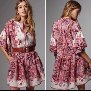 Nwt Anthropologie Janelle Tunic dress.Size XS